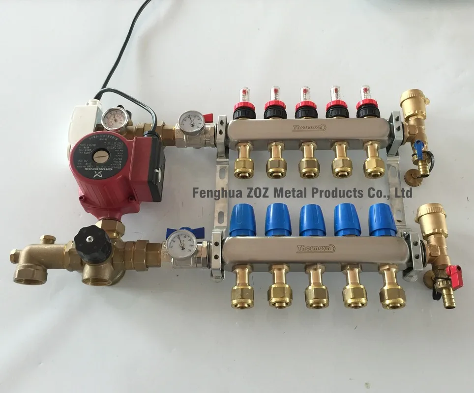 Underfloor Heating Manifold Pump Mixing Valve Assembly Buy Underfloor
