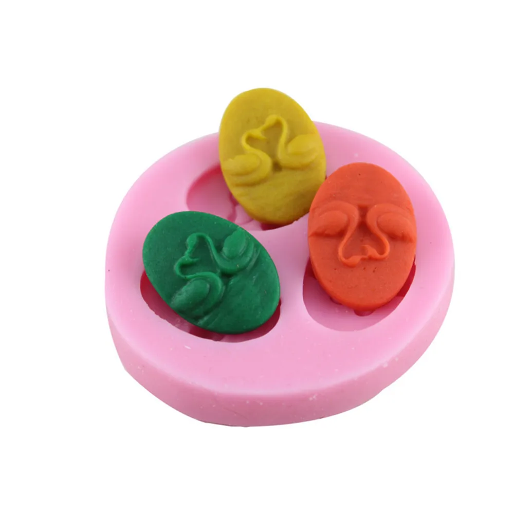 Liquid silicone fondant chocolate cake mold rubber mold DIY tool 3 on Swan shaped taobao 1688 agent