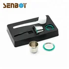 304 stainless steel Refillable coffee capsule/Pod for nespresso