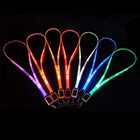 Wholesale LED Neck Lanyard Glowing in the Dark Lanyard Light Up Lanyard
