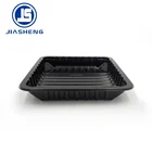 Disposable Tray Disposable Trays Hot Sale Black PP Disposable Plastic Frozen Food Tray