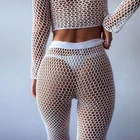 2 Pcs Swimsuit Coverup Beachwear Bathing Suit Sexy Woman Beach Cover Up