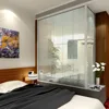 2019 New arrival cubicle wall dividers restaurant venetian blind double glass partition
