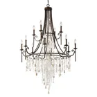 custom made iron crystal lamp hotel lobby chandelier vintage chandelier
