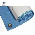 Cheap pvc coated flex banner digital printing material rolls, outdoor advertisement banner October shipping season