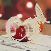 Handmade 3D Blank Unique Valentine and Wedding Laser Cut New Design Cards