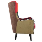 Modern Home Funiture Patchwork Design Fabric Sofa
