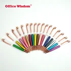 High quality metal ballpoint pen with Crystal Novelty Transparent barrel Crystal ballpen Suitable for gift promotion