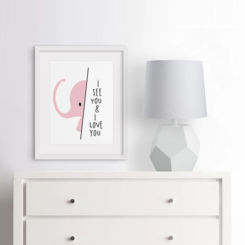 Cartoon-Elephant-Canvas-Painting-Sweet-Nursery-Wall-Art-Pictures-Print-and-Poster-Modern-Baby-Gift-Kids (2)