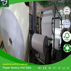 adhesive thermal paper roll jumbo roll 75gsm+60gsm