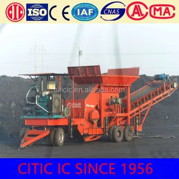CITIC Small mobile stone crusher plant / Mini mobile crushing station