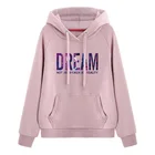 2019 New Season French Terry Solid Color Hooded Pullover Kangaroo Pocket Women Sweatshirt Hoodie Custom Logo