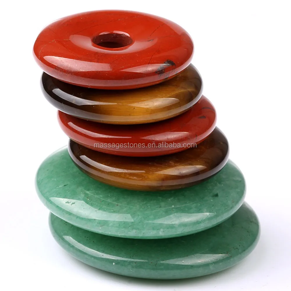 donut shaped semi-precious stone