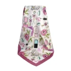 Custom Digital Printed Fashion Silk Twill Hijab Scarf For Gift
