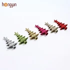 Mini Crafts Christmas Gift Glitter Christmas Tree Decoration