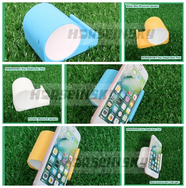 Creative Design Mini Speaker Excellent Sound Portable BT Speaker Mobile Phone Holder Mini Speaker - ANKUX Tech Co., Ltd