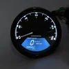 Motorcycle Meter Digital Odometer Speedometer Tachometer With LED Backlight Indicator
