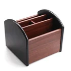 remote tv control holder stationary holder container box plastic rotating spinning revolving pen phone holder