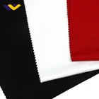 Cotton Cotton Fabric 100 Soft Black Heather 100% Cotton French Terry Knit Fabric In Stock For Hoodie Sweater