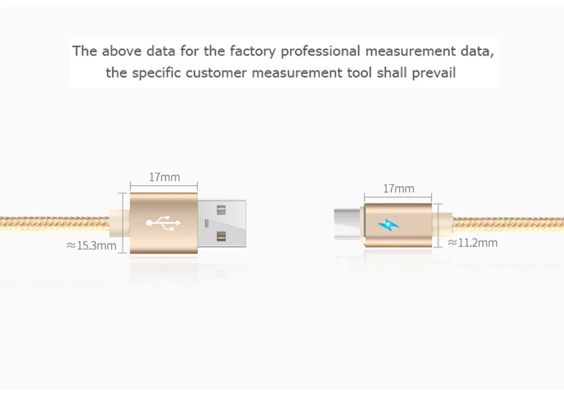 LED USB Type C Cable 2A Android Fast Charging Data Cable Type-C Charger Cable - ANKUX.COM