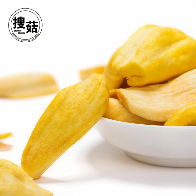 Wholesale bulk freeze dried jackfruit slice snacks