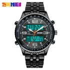 China supplier skmei alloy digital quartz wrist watch shop mens luxury watches 3atm