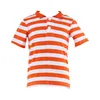 wholesale children boutique clothes cotton stripe shirt kids boys Polo shirt