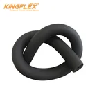 NBR/PVC elastomeric black heat rubber insulation pipe thermal conductivity