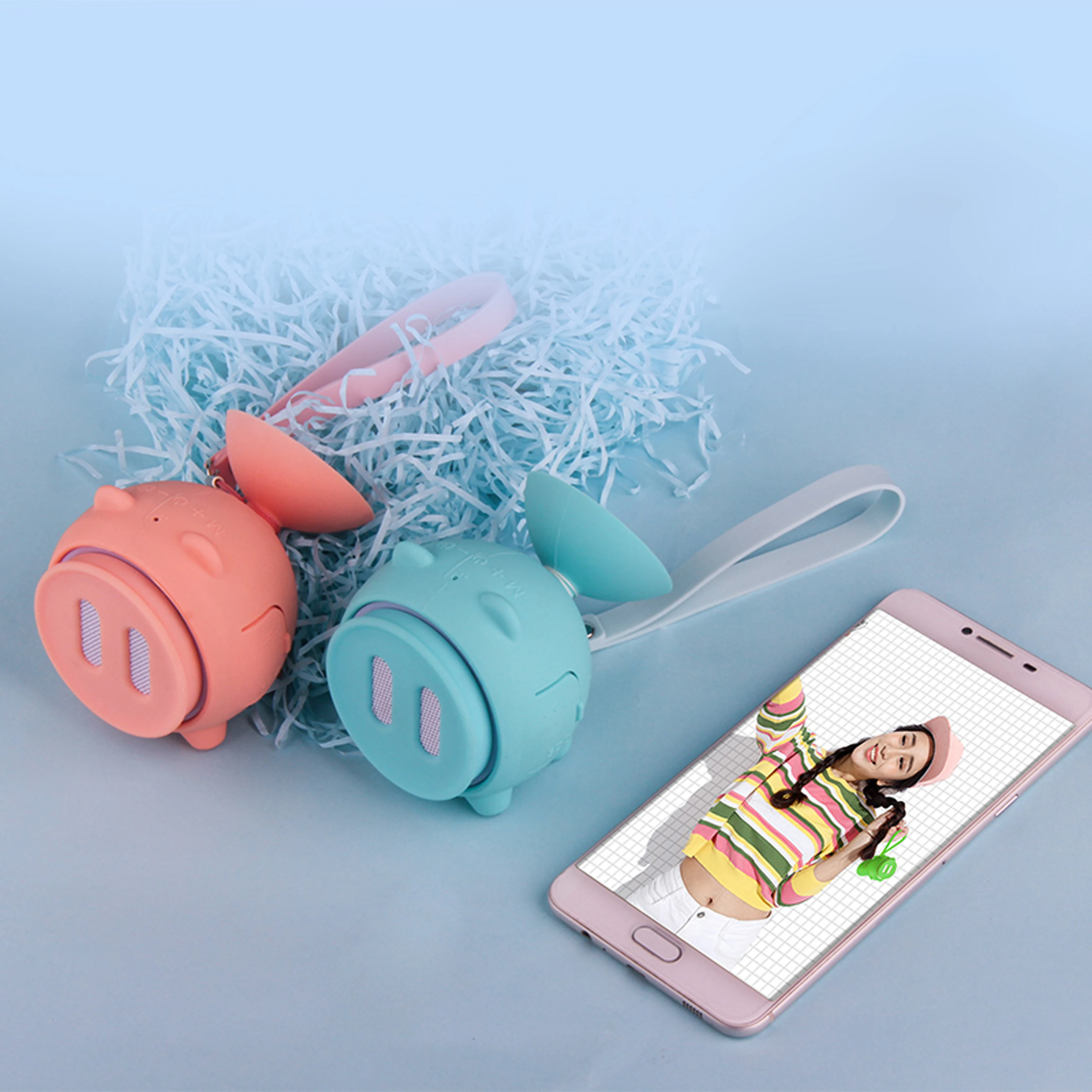 Vanecl TWS Silicone IPX7 Waterproof Bluetooth Stereo Shower Speaker Suction Cup Speakers Haut-parleur Drahtloser Lautsprecher - ANKUX.COM