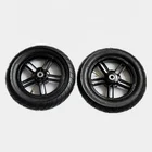 12 inch plastic wheel with wide tire 12.5x3 12 1/2x3