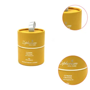 round box paper gift box luxury cosmetic round box for candle