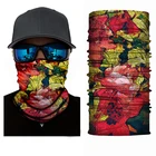 Wholesale Unisex Outdoor Polyester Tube Flower Bandana for Winter