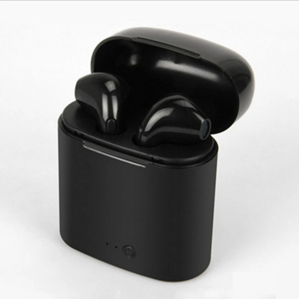 Best Quality Earphone TWS I7S True Wireless Stereo Earbuds Headphone Portable Stereo Music Headset With Charging Box - ANKUX.COM