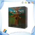 Custom English educational board book printing for children