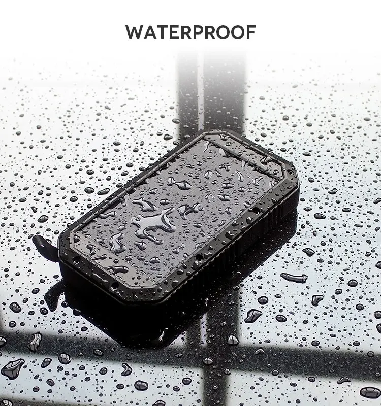 Waterproof Travel Powerbanks USB Solar Wireless Mobile Phone Charger For iPhone 8 X - ANKUX.COM
