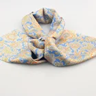 Paisley Floral Digital Screen Printing Mens Fashion Scarf 100% Real Silk OEM