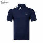 2019 New Golf t shirt men Spring summer tournament Custom golf polo shirt