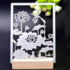 Europe Craft Metal Chinese Style Beautiful Lotus Craft Cutting Dies for Paper Metal Die