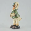 Home decoration funny antique duck statue figurines for sale