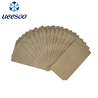 100% Recycled Biodegradable PLA Stand Up Big Cute Plastic Bag Printed Craft Paper Zipper Bag