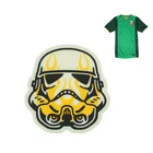Custom design printed sewing silicone security pilot wing police soft pvc rubber flag badge