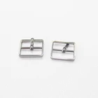 Custom overall center bar pin buckle metal adjustable metal buckle for belt