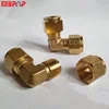 1/4" 3/8" M22*1.5 Brass/Copper Compression Female Threaded Elbow Fittings For Pe Pipe air brake