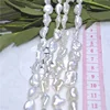 10-11mm AAA grade big large hole size real baroque freshwater fresh water pearl beads prices fresh water pearl
