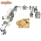 Automatic puff butterfly bakalava pastry production line making machine for bakery industry