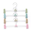 Wholesale Hot Selling Multifunction Plastic Hanger Kids Clothes Clip Hanger Home Hotel Supplies Tool