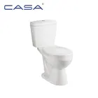 Guangzhou Siphon Woman Public Two Piece Ceramic Toilet Closestool