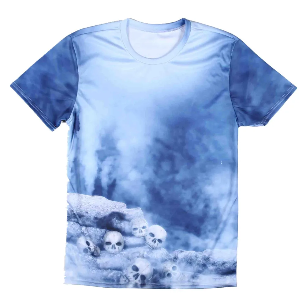 5 Seconds Of Summer Style Skull Mens T shirts Fashion 2015