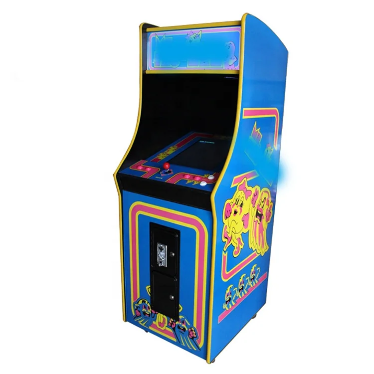 Upright Cabinet 60 1 Classic Ms Pacman Cheap Arcade Games For