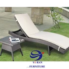 Outdoor Furniture New Outdoor Wicker Day Bed Sun Lounge Pool Deck PE Rattan Furniture Setting Bali